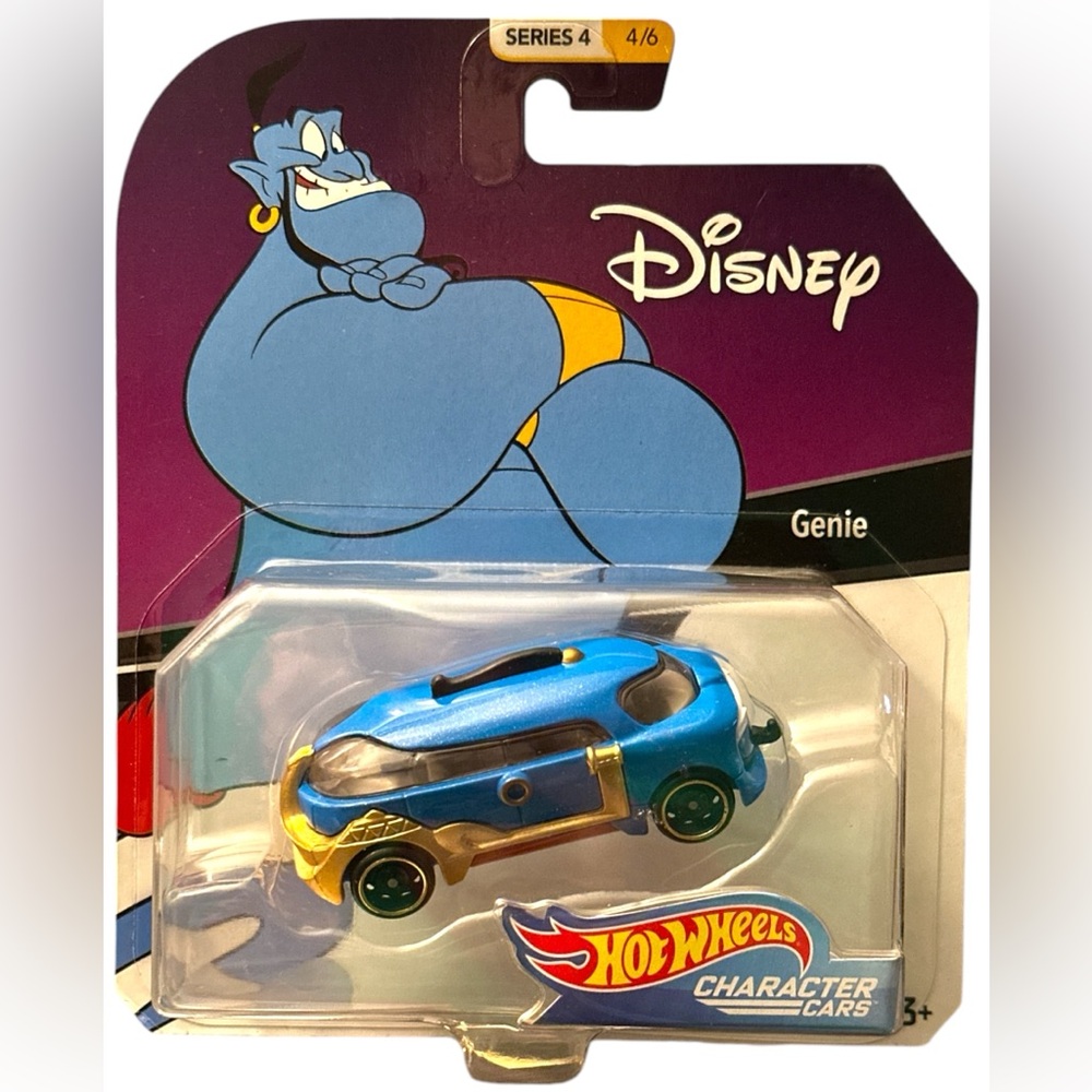 Disney Hot Wheels Genie Character Car
